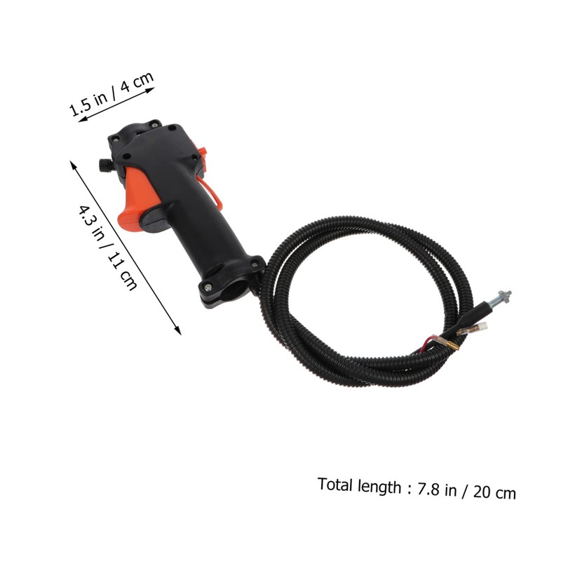 Sosoport Lawn Mower Throttle Trigger Cable Genuine Replacement Part for