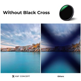 K&F Concept 67mm Variable ND Lens Filters Kit 1-5 Stops & 5-9 Stops (2 Pack) Adjustable Neutral Density Lens Filters Set for Camera Lens