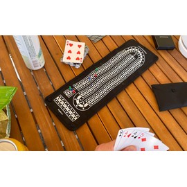 Incremental MagBoard: Cribbage and Mancala Magnetic Rollable Travel Game