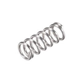 TOP-VIGOR 10Pcs Compression Spring, 12mm OD,1.6mm Wire Size,30mm Free Length Dual Extended Durable Dual Hook Tension Spring for Furniture Screen Doors Repair Projects