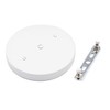 binifiMux 1-Pack 5.9" 150mm White Lamp Holder Ceiling Canopy Kit