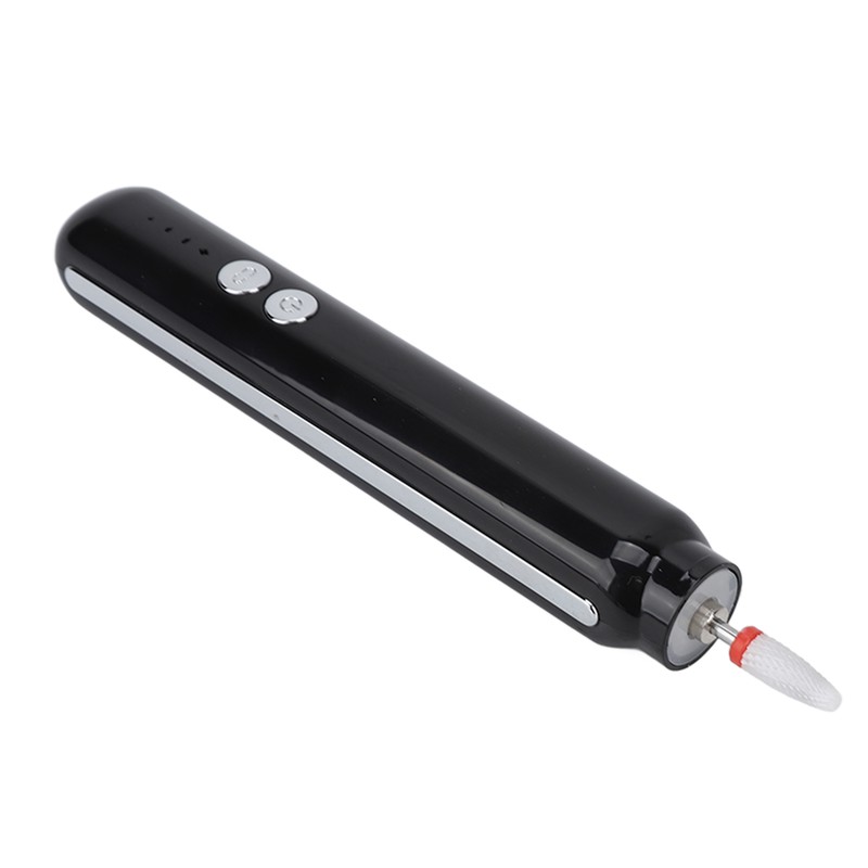 Nail Drill Machine USB Charging 3 Speeds Portable Electric Nail
