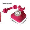 Retro Landline Home Phone,TelPal Corded Old Fashion Desk Phone, Basic