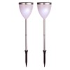Best Season 477-35 LED-Solar-Pathlights 2-er Set 46 x 10 cm,