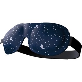 SMUG 100% Blackout Sleep & Eye Mask | Eyelash Extension Friendly | Eye Masks for Sleeping | Sleep Masks for Women & Men | Straps for Dream Comfort & Adjustability | Night Sky