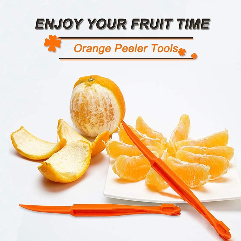 Orange Peeler tools Plastic Orange Peeler Citrus Remover Easy Open