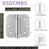3.5" Self-Closing Stainless Steel Hinges,3-1/2 inch x 3 1/2 Inch