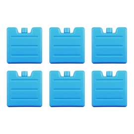VonBueren Mini mattonelle refrigeranti | per Il Contenitore del Pranzo | Borsa frigo | 6 Pezzi
