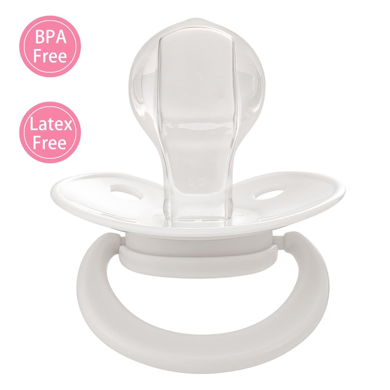 Somniumnight Adult Sized Pacifier Bigshield : Replacement Silicone Paci Big