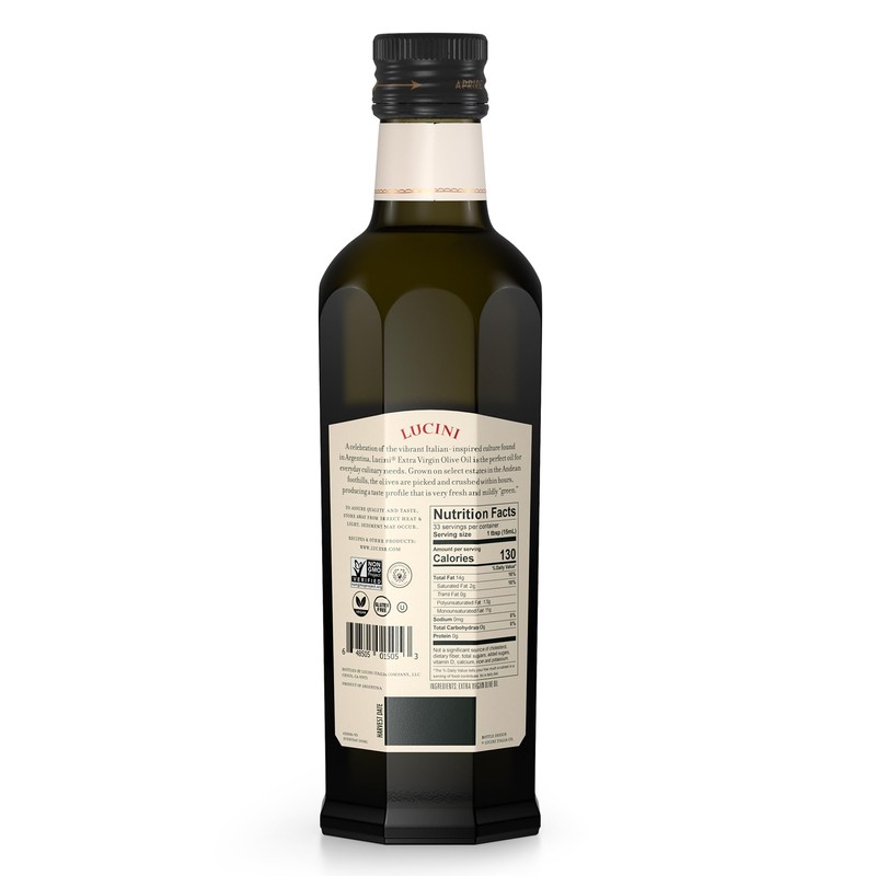 Lucini, Extra Virgin Olive Oil Collection (Everyday, 500 mL (Pack