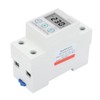 LCD Display Single Phase Adjustable Over Voltage Under Voltage Protector