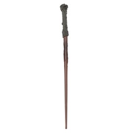 Wizard Wand 15in Length Wood Texture Durable PVC Resin Light Weight Cosplay Wand for Party Roleplay Game Type 1
