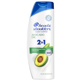 Head & Shoulders, Shampoo Avacado Oil 2 In 1 Shampoo, 12.5 Fl Oz