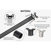 Super Light Straight Carbon Bike Seatpost 27.2/30.9/31.6mm 400mm Length Bicycle