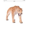 Mojo Smilodon, Sabre Tooth model figure toy Jurassic prehistoric figurine