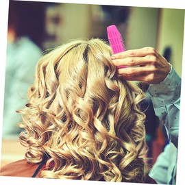 Baluue 4pcs Hairdressing Curlers Lightweight and Hairstyle Rollers for Women Curly Hair Clips Easy to Use Air Curlers for Home and Travel Styling