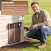 Automatic Chicken Coop Door Solar Powered, 4 Modes Automatic Chicken