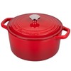 VORRINGARD Enameled Cast Iron Dutch Oven Pot with Lid, for