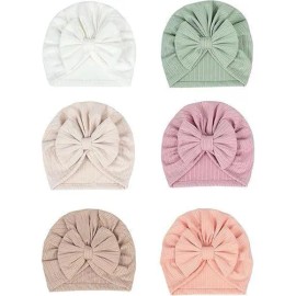. Gorros Para Bebé, Diademas Para Niña, Conjuntos De 6