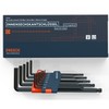 Presch Hex Key Set 13pcs - Metric, Ball Head Hexagon