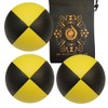 3 x Pro 115g Cascade Classic Black Theme Juggling Balls