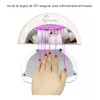 Tec.Bean Lampara Secador Uñas Manicura Esmalte Led Uv Curado Rapido