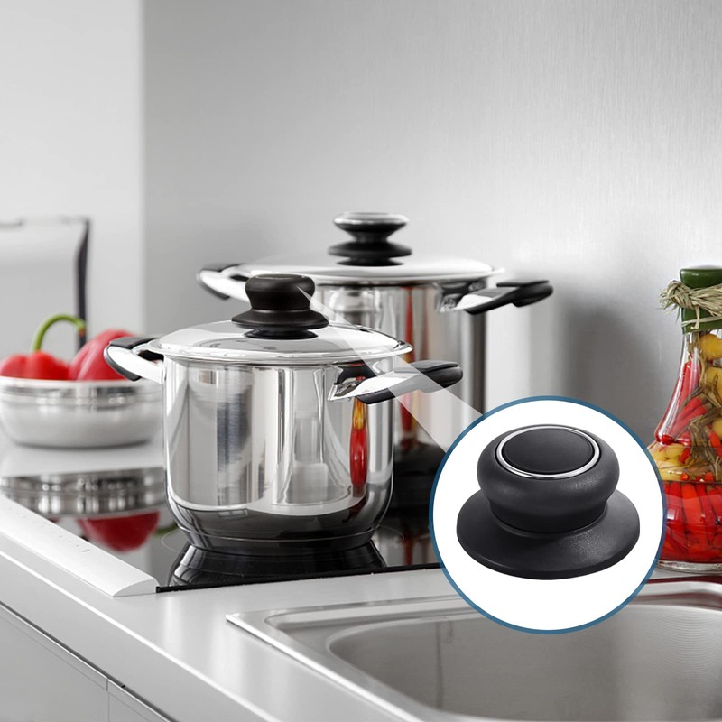 4Pcs Universal Pot Lid Top Replacement Knob,Heat Resistant and Prevent
