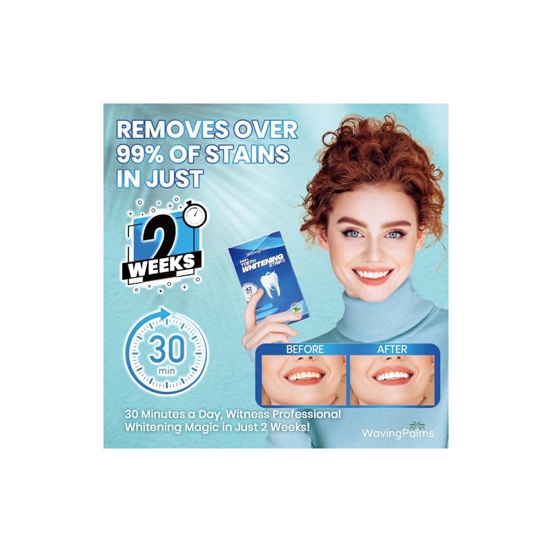 Professional Whitening Strips for Sensitive Teeth:Hydrogen Peroxide-Free Treatments - Effective