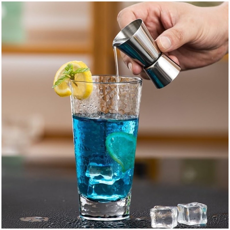 Stainless Steel Spirit Measure, 3Pcs Stainless Steel Shot Measure Drinks