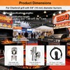 Push Button Grill Igniter Kit for Charbroil 463343015, 463344015