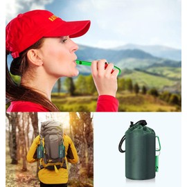 Dreneco Survival Sleeping Bag Emergency Bivvy Bag Waterproof Emergency Rescue Blanket for Outdoor Camping, Hiking (Green)