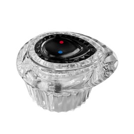 Replacement For Moen 100710 Posi Temp 1 Handle Tub and Shower Knob Kit, Matte Black Knob Insert