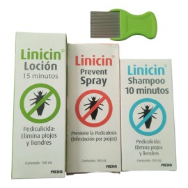 Kit De Tratamiento Contra Piojos Y Liendres