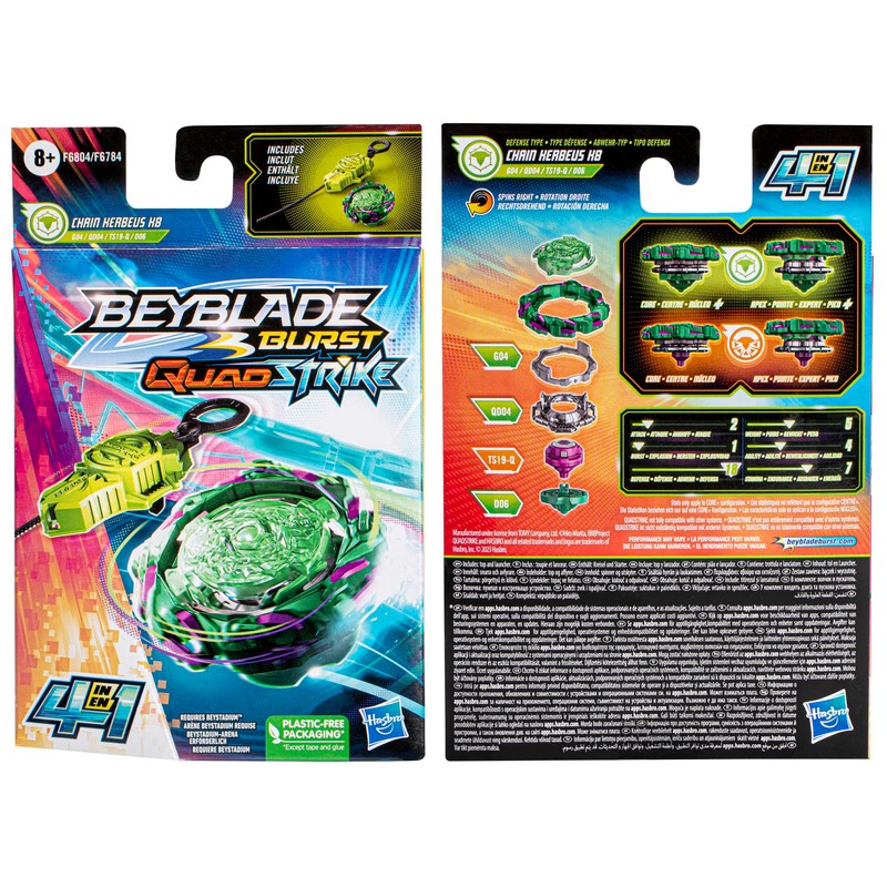 HASBRO Beyblade QS Chain Kerbeus F6804ES0