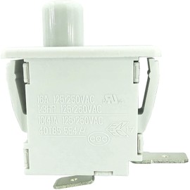 134813600 Dryer Door Switch by DTAIR Replacement for Frigidaire Electrolux Dryer 131843100 1378609 AP4316049 PS2330879