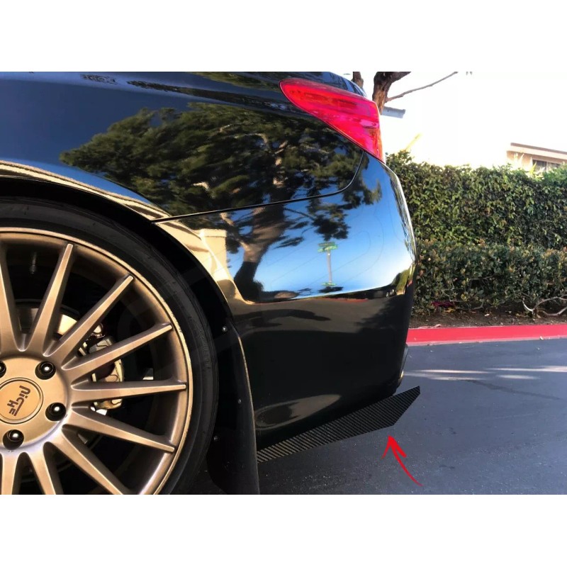 ICBL Universal Real Carbon Fiber Bumper Splitters Canards Diffuser CF