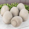 Factory Direct Craft Group of 6 Cement Eggs for Easter