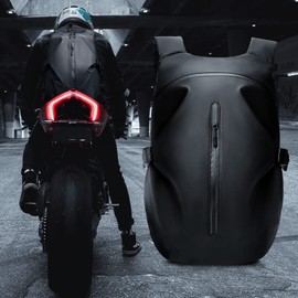 Motorcycle Backpacks for Men Women Waterproof Helmet Backpack, Motorcycle Accessories, Laptop Bags, Travel Backpacks, Student School Bags