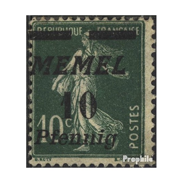 Memelgebiet 54a unmounted mint/never hinged ** MNH 1922 clear brands