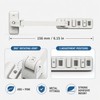 Adjustable Window Safety Lock, Multifunctional Child Door & Sliding Window