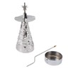 Spinning Candle Holder Rotating Candlestick Set for Romantic Wedding Christmas