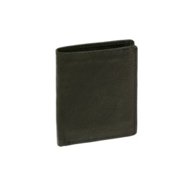 Small wallet JOCKEY CLUB, Genuine Leather, black - ''LEAS Mini-Edition''