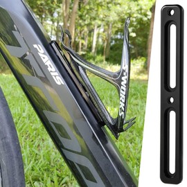Bike Bottle Cage Adapter, Bike Water Bottle Mount Bracket Adapter for Bicycle, Adjustable