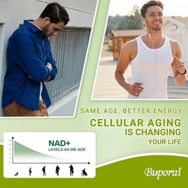 Suplemento NAD de 900 mg con resveratrol y quercetina, suplemento NAD para antienvejecimiento, energía celular y reparación-100 cápsulas