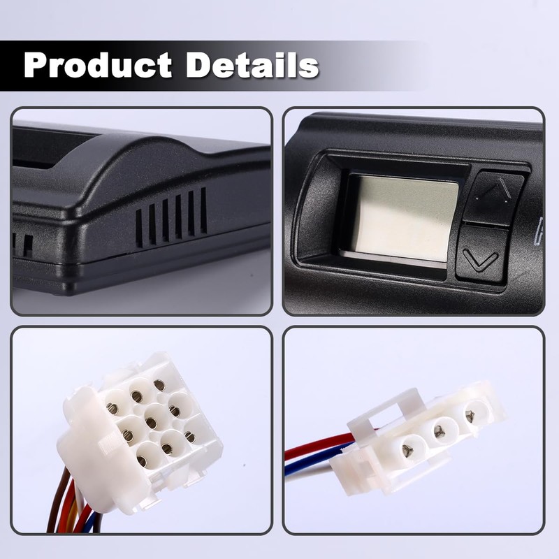 RV Upgrade 6536A3351 - Digital Heat/Cool Thermostat - Compatible with