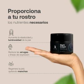 B Life crema facial natural día / noche | nutre y protege con ingredientes botánicos