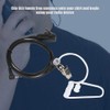ASHATA Walkie Talkie Earpiece,Portable 1 Pin 2.5MM Tube Headset Earphone
