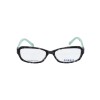 Fossil Eyeglasses Women's Optical Frame FU4 Black Tortoise Mint 51mm