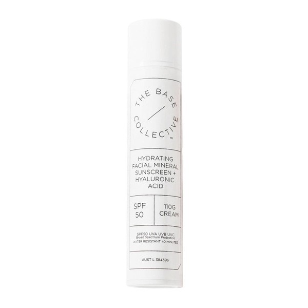 The Base Collective Hydrating Facial Mineral Sunscreen (Tinted, SPF 50)
