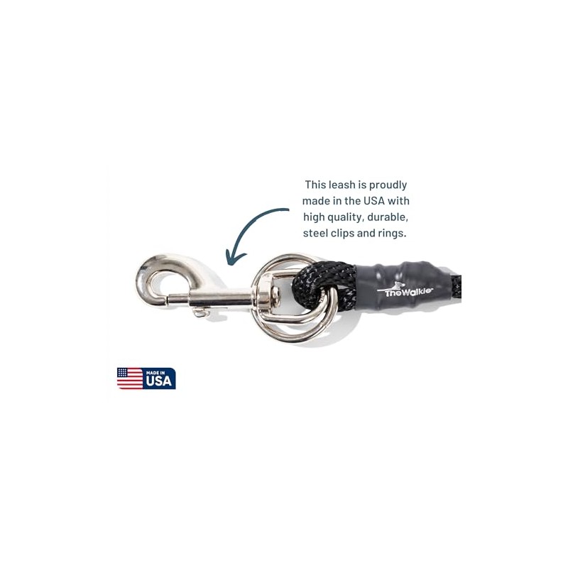 The Walkie No Pull Dog Leash - Gentle, Effective, Encourages